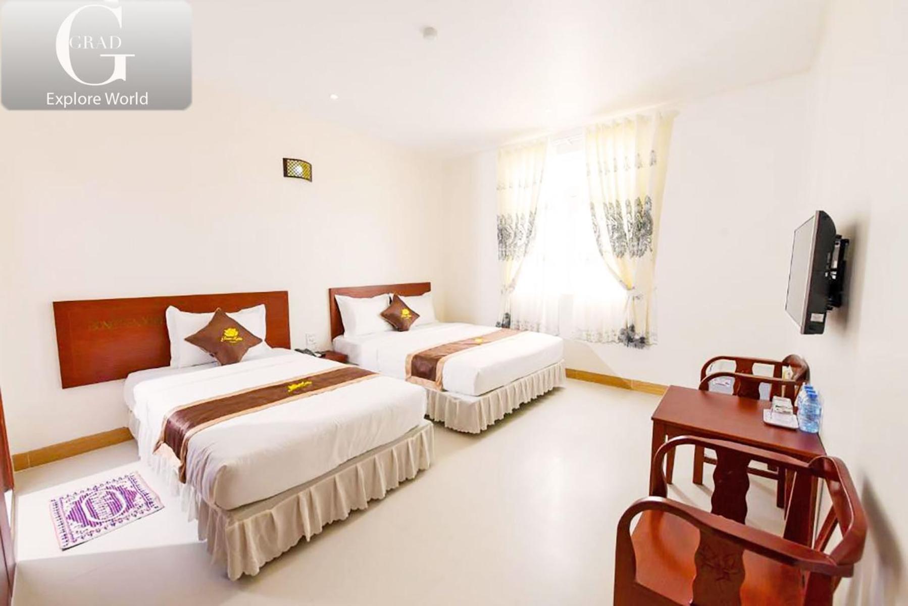 Bong Sen Xanh Hotel Cao Lanh Exterior photo